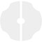 Ekena Millwork Percival Architectural Grade PVC Contemporary Ceiling Medallion, Two Piece, 20"OD x 3"ID x 7"C x 1"P CMP20PL2-03000 - alternate 4